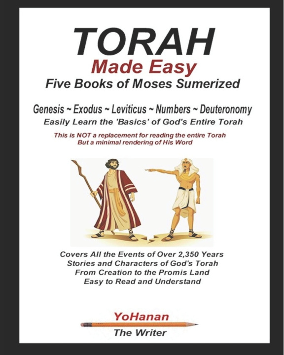 Kniha TORAH Made Easy YoHanan The Writer