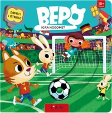 Kniha Bepo - igra nogomet 