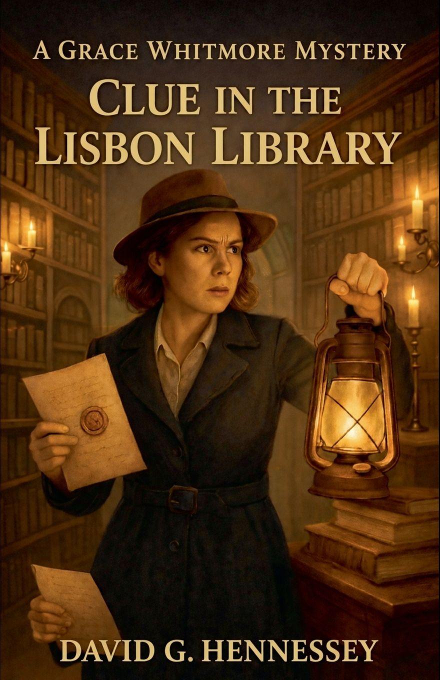 Kniha Clue in the Lisbon Library David G. Hennessey