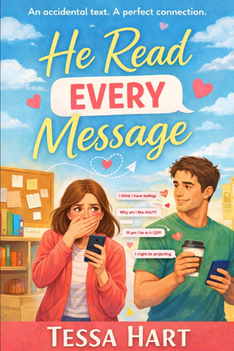 Knjiga He Read Every Message Tessa Hart