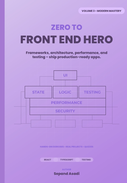 Kniha Zero to Front-End Hero Sepand Asadi