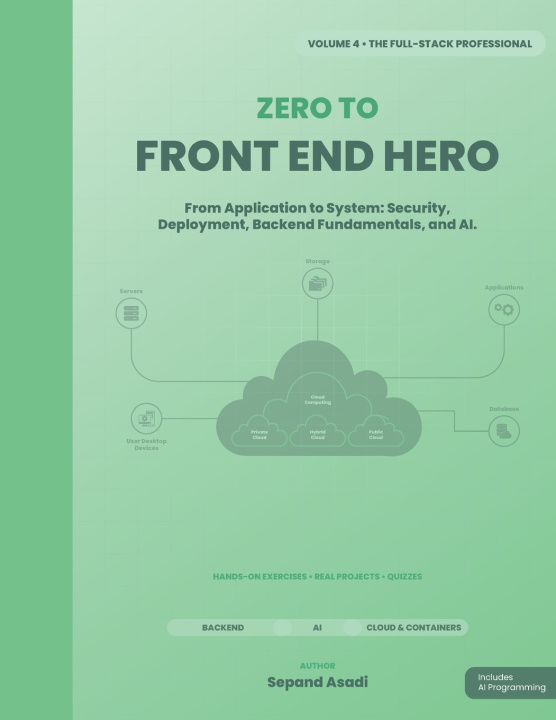 Kniha Zero to Front-End Hero Sepand Asadi