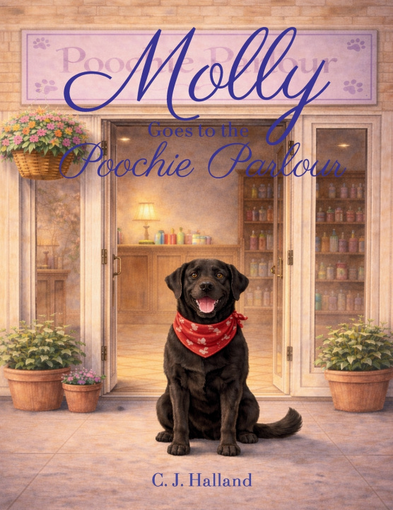 Knjiga Molly Goes to the Poochie Parlour C. J. Halland