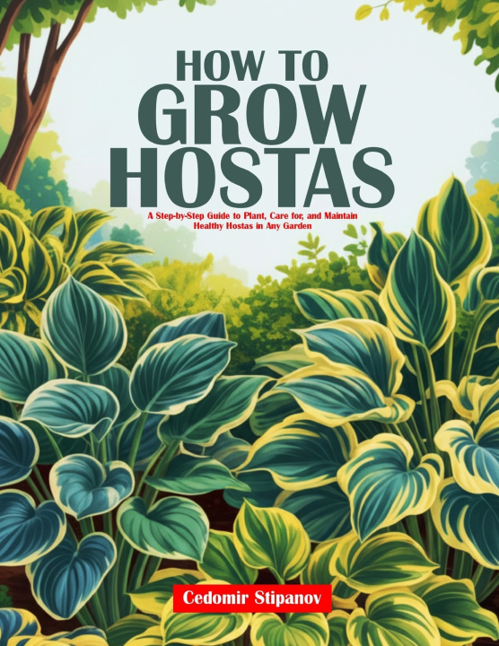 Kniha HOW TO GROW HOSTAS Čedomir Stipanov