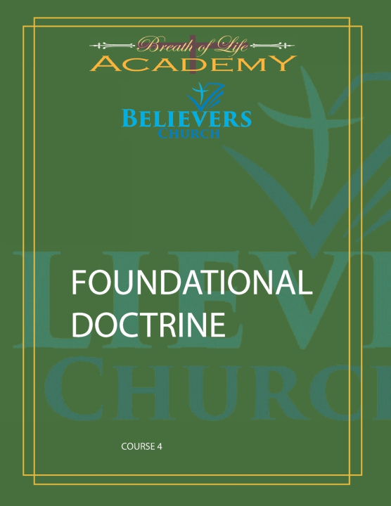 Knjiga Foundational Doctrine Michael F. Blume