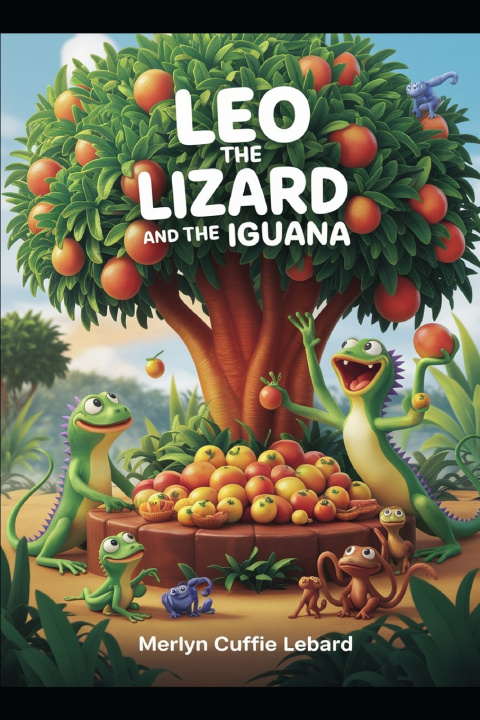 Kniha LEO THE LIZARD AND PABLO THE IGUANA -BOOK-5 Merlyn Cuffie LEBARD