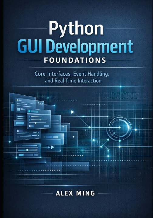 Könyv Python GUI Development Foundations Alex Ming