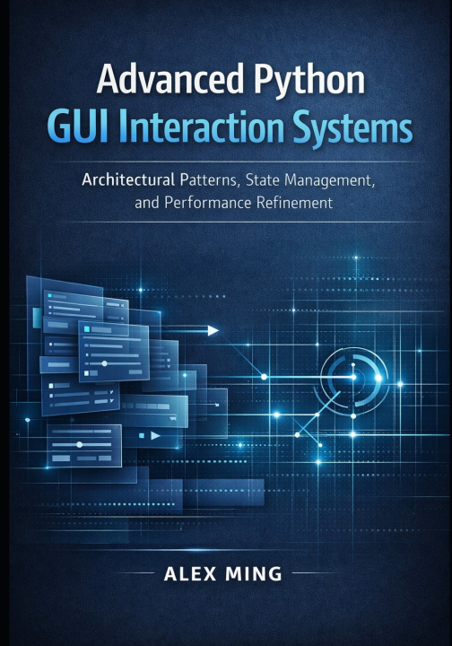 Kniha Advanced Python GUI Interaction Systems Alex Ming