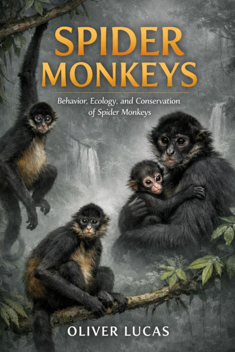 Kniha SPIDER MONKEYS OLIVER LUCAS