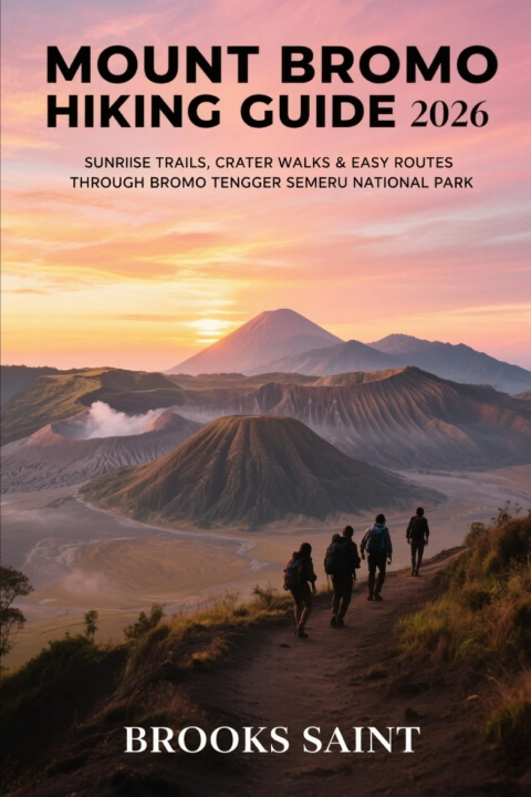 Kniha MOUNT BROMO HIKING GUIDE 2026 BROOKS SAINT