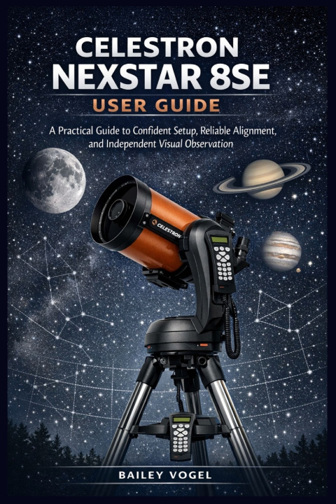 Kniha CELESTRON NEXSTAR 8SE USER GUIDE BAILEY VOGEL