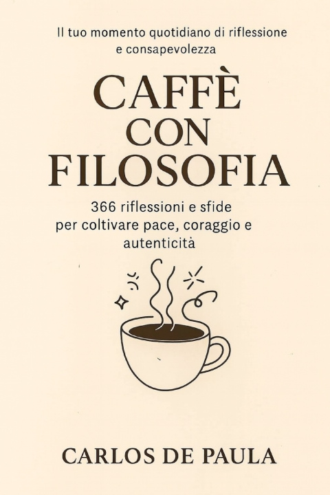 Kniha Caffè con filosofia Carlos de Paula