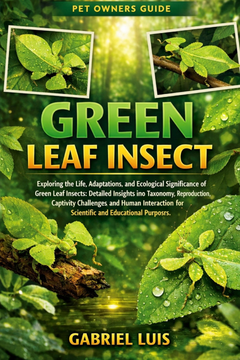 Kniha GREEN LEAF INSECT GABRIEL LUIS