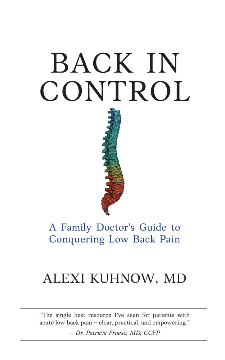 Kniha Back in Control Alexi Kuhnow MD