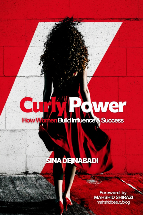 Kniha Curly Power SINA DEJNABADI