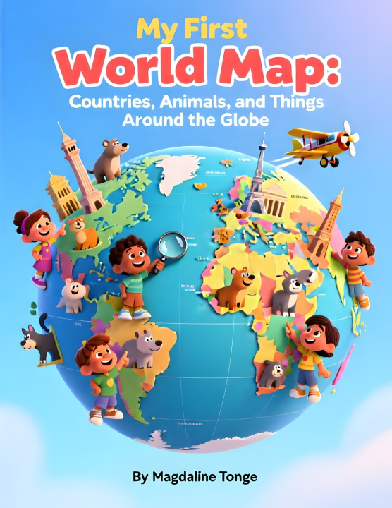 Kniha My First World Map Magdaline Tonge
