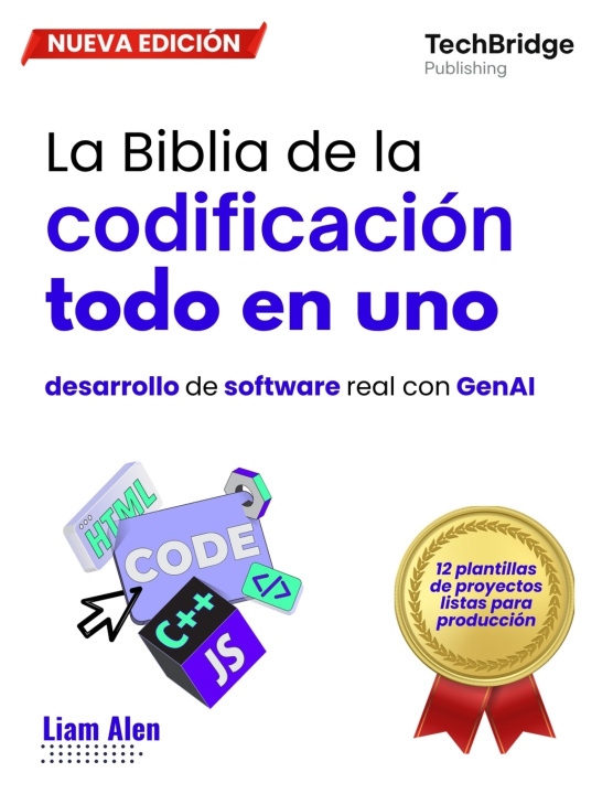 Knjiga La Biblia de la codificación todo en uno TechBridge Publishing