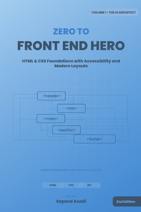 Knjiga Zero to Front-End Hero Sepand Asadi