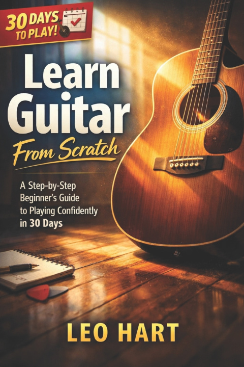 Kniha Learn Guitar From Scratch Leo Hart