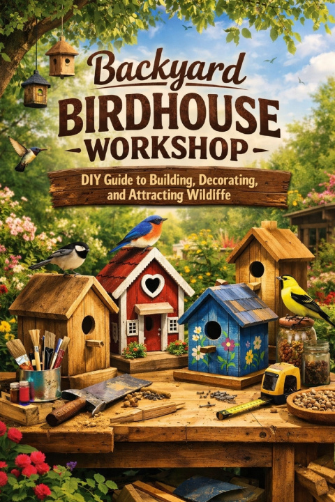 Book Backyard Birdhouse Workshop Alexander Rhea