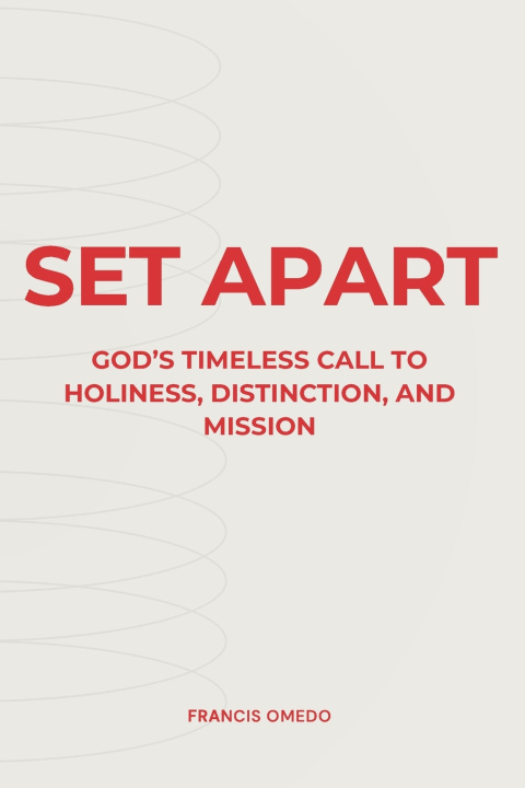 Kniha Set Apart FRANCIS OMEDO