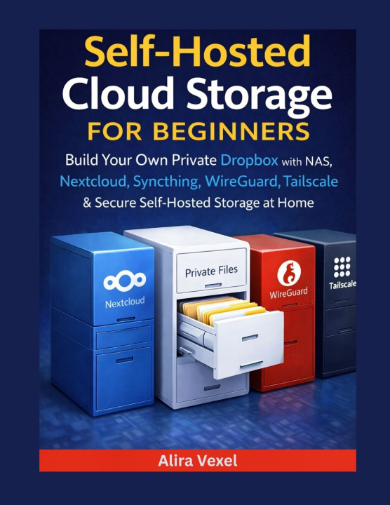 Kniha Self-Hosted Cloud Storage for Beginners Alira Vexel
