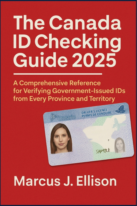 Kniha The Canada ID Checking Guide 2025 Marcus J. Ellison
