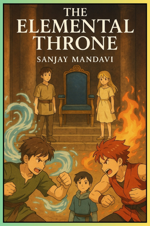 Kniha The Elemental Throne Sanjay Mandavi