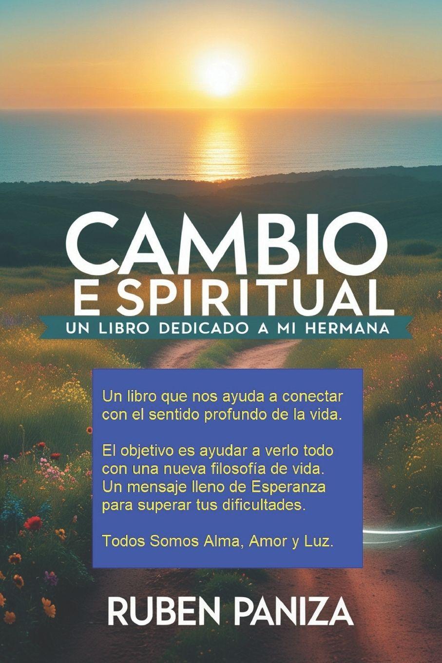 Kniha CAMBIO ESPIRITUAL Ruben Paniza