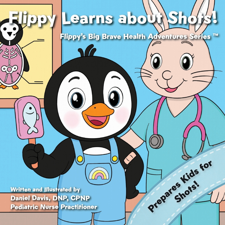 Kniha Flippy Learns about Shots Daniel Davis