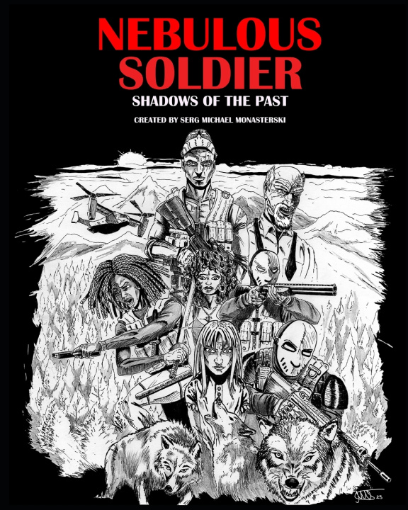 Knjiga Nebulous Soldier Serg Michael Monasterski