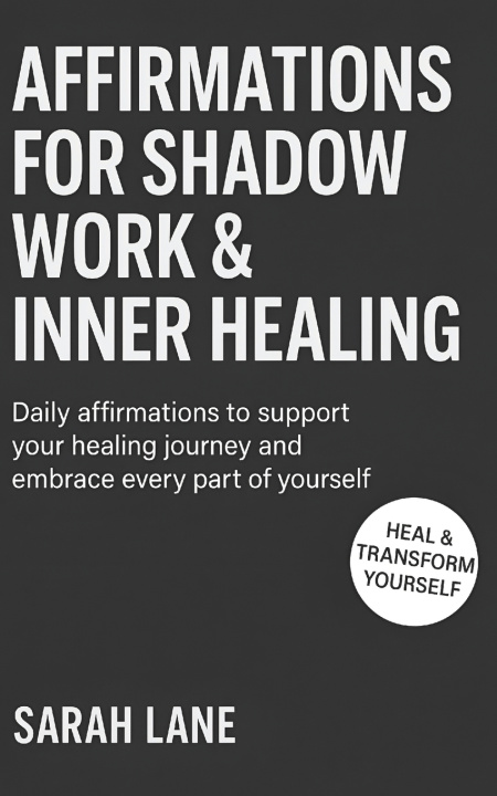 Kniha Affirmations for Shadow Work & Inner Healing Sarah Lane