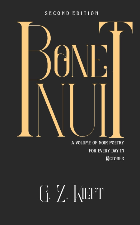 Kniha Bone Nuit G. Z. Kieft