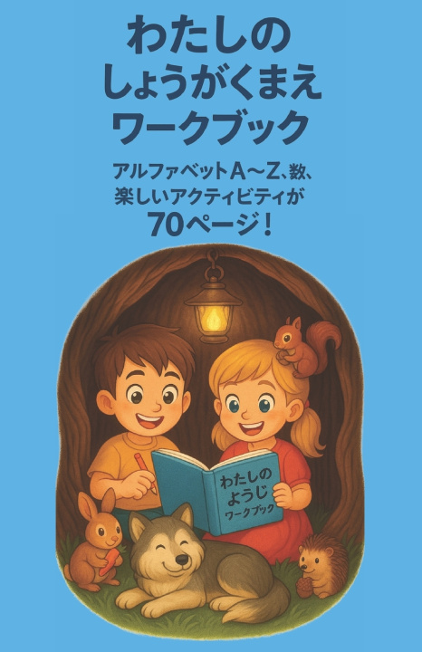 Kniha ようちえんのワークブック （70ページの楽しい知育イラスト） Amira Kocheiche
