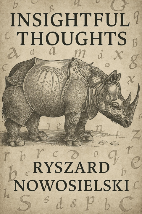 Kniha INSIGHTFUL THOUGHTS Ryszard Nowosielski