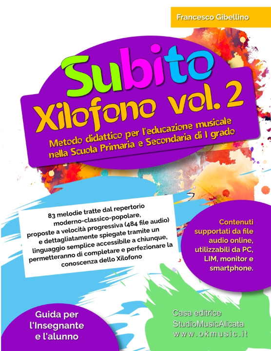 Knjiga Subito Xilofono vol.2 Francesco Gibellino Prof