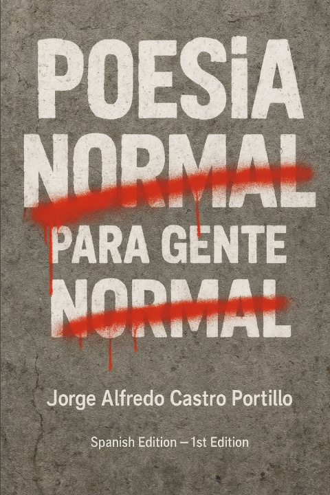 Kniha Poesia Normal Jorge Alfredo Castro Portillo
