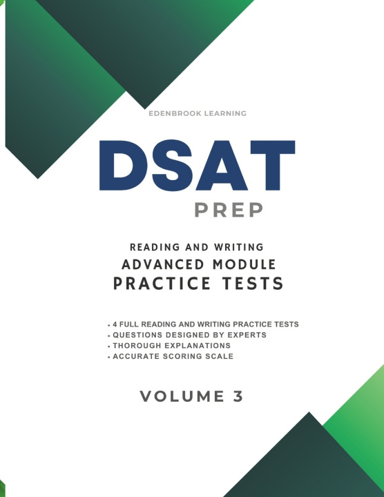 Kniha DSAT Prep Reading and Writing Advanced Module Practice Tests Edenbrook Learning