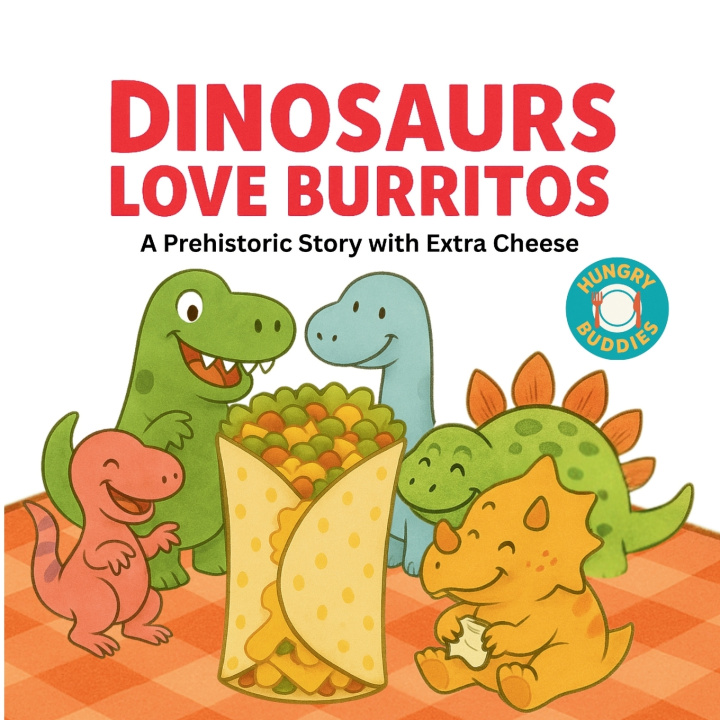Kniha Dinosaurs Love Burritos Adry Cortez
