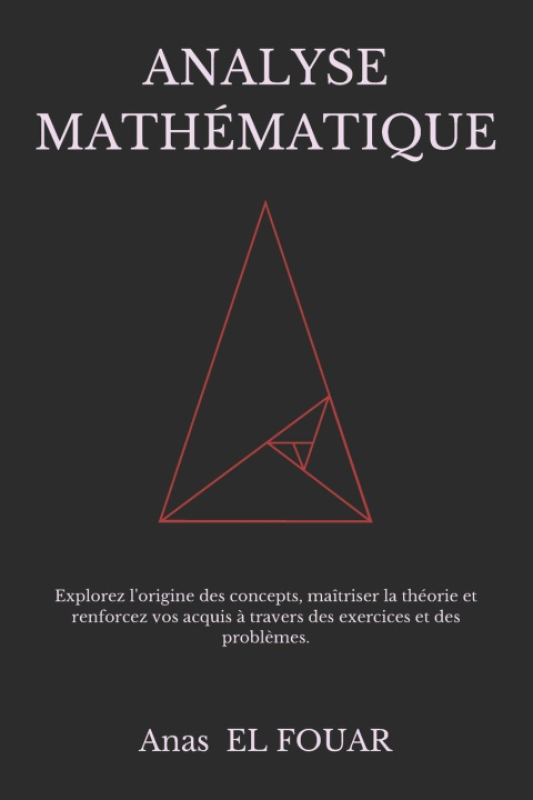 Buch Analyse Mathématique ANAS EL FOUAR