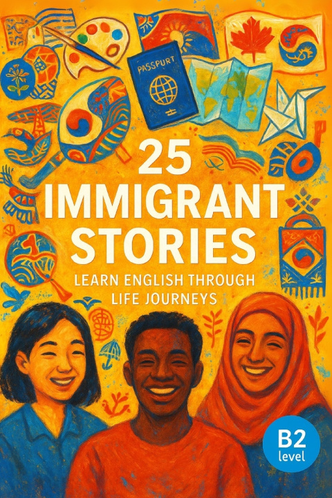 Knjiga 25 Immigrant Stories Elizabeth Snow