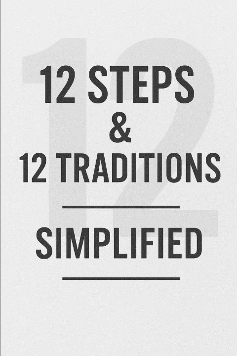 Könyv 12 Steps & 12 Traditions Simplified Anonymous Simplicity Press