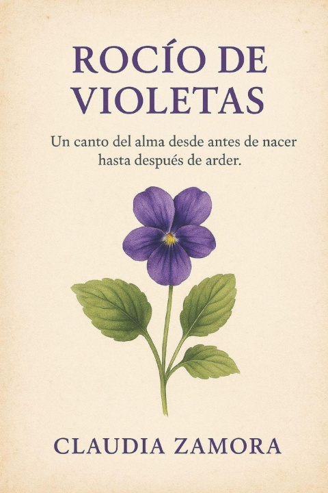 Book Rocio de Violetas CLAUDIA ZAMORA