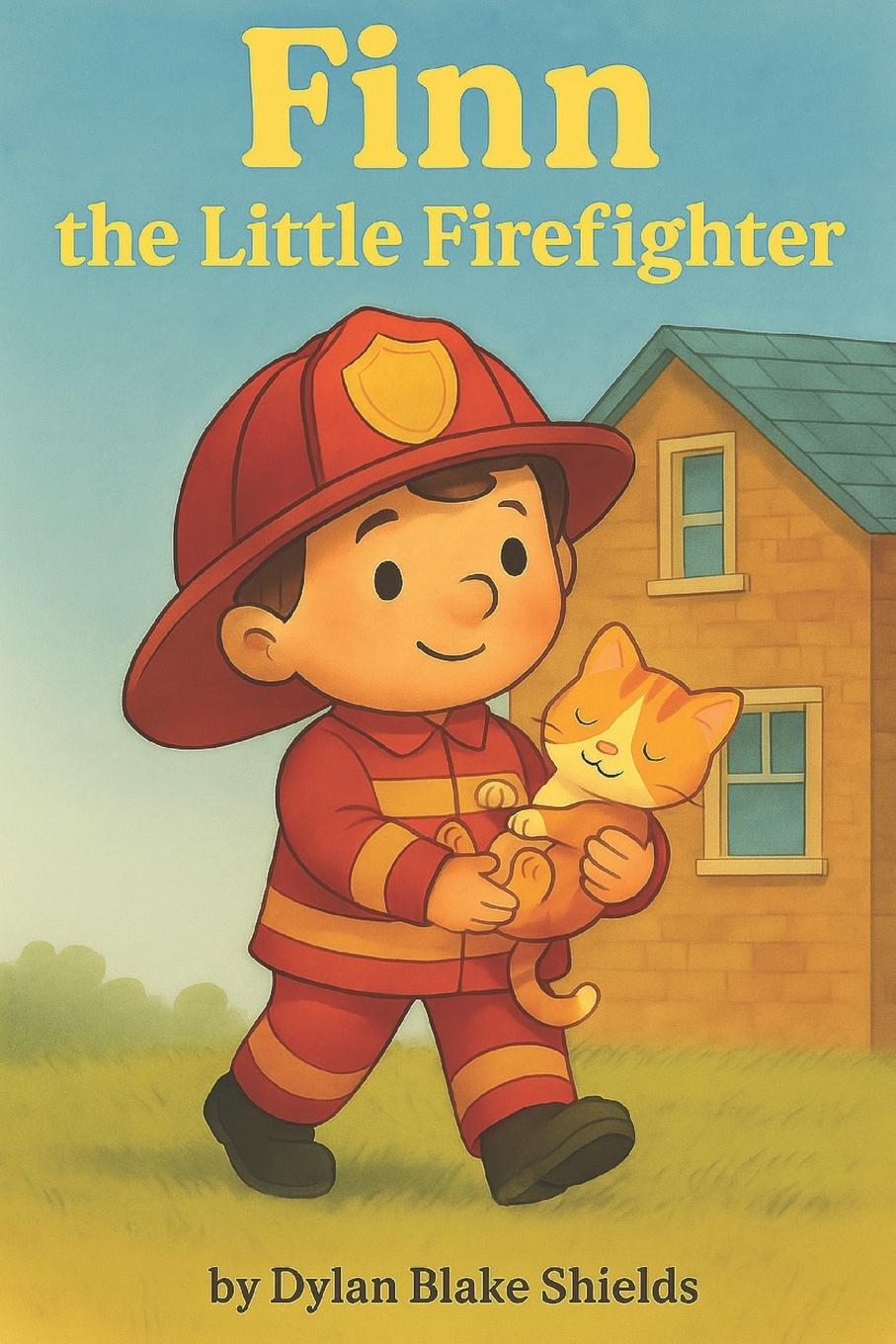 Knjiga Finn the Little Firefighter Dylan Blake Shields