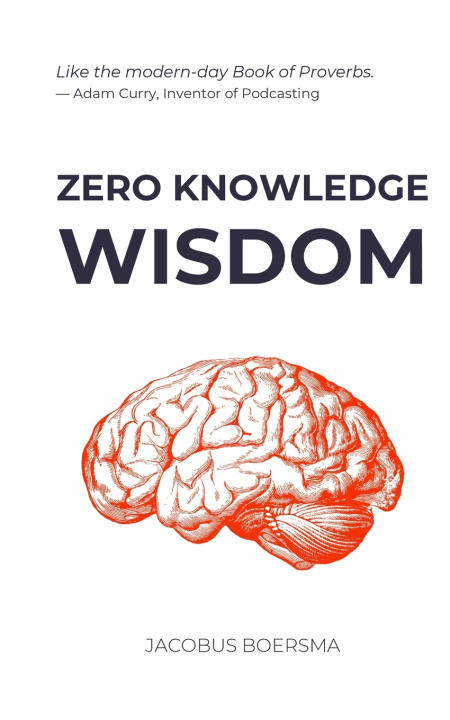 Knjiga Zero Knowledge Wisdom Jacobus Boersma
