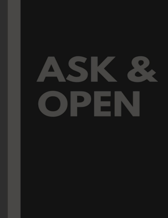Könyv Ask & Open love lohs