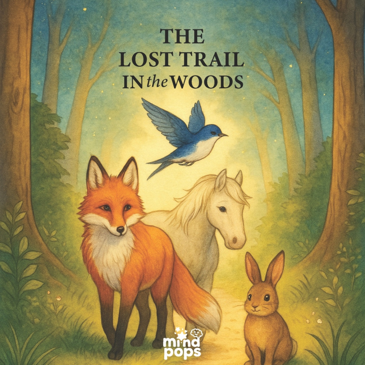 Knjiga THE LOST TRAIL IN THE WOODS Tuba Kayaduman