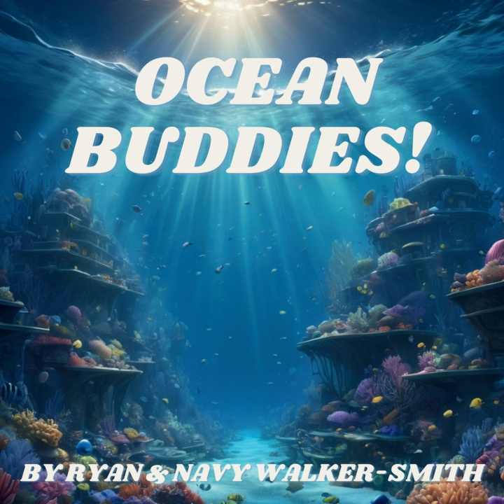 Knjiga OCEAN BUDDIES Navy Walker Smith