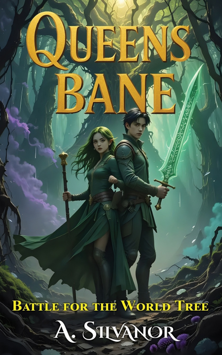 Kniha Queensbane Astrid Silvanor
