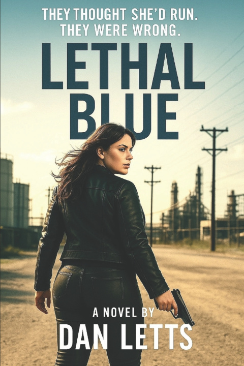 Kniha Lethal Blue Dan Letts